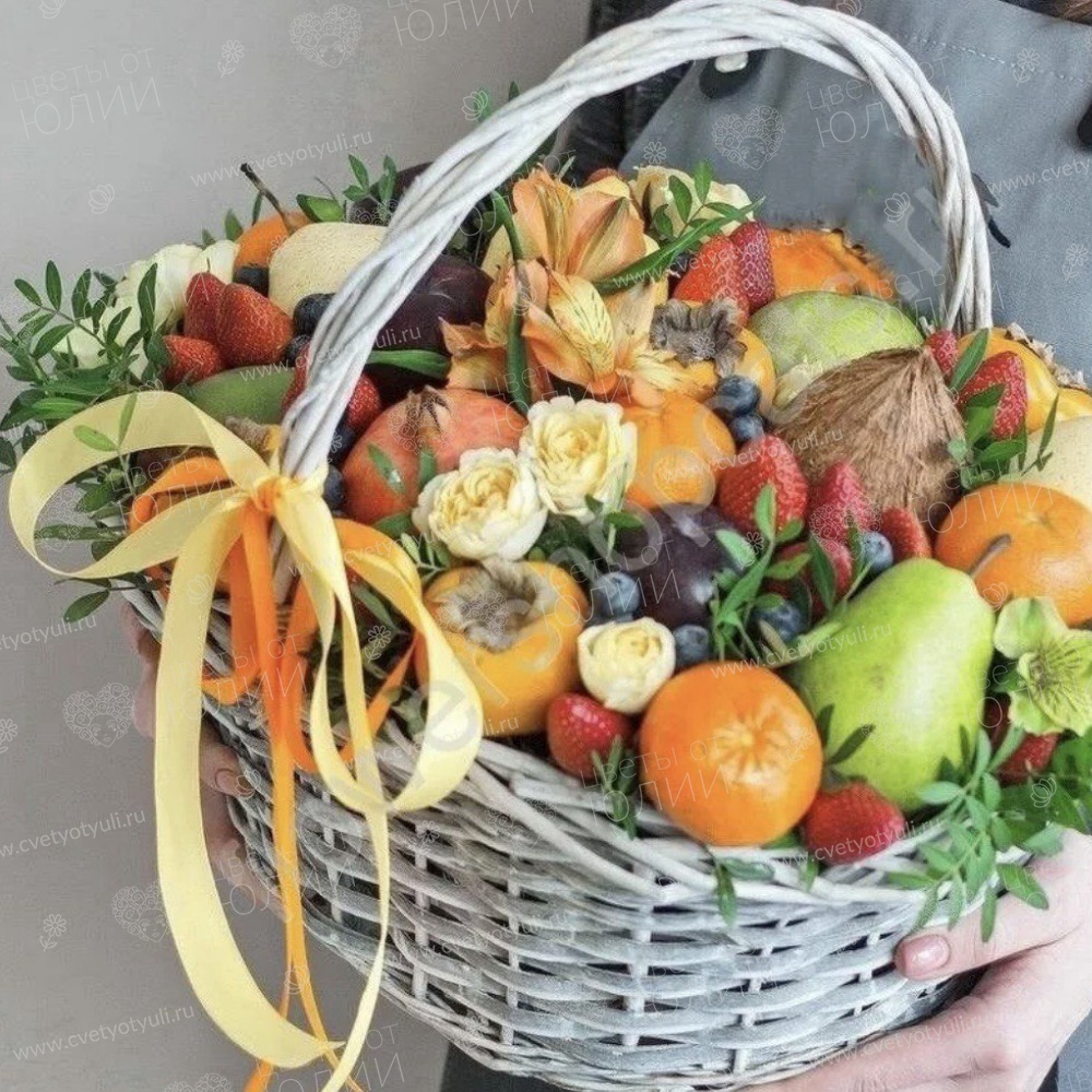 Корзина с фруктами 3