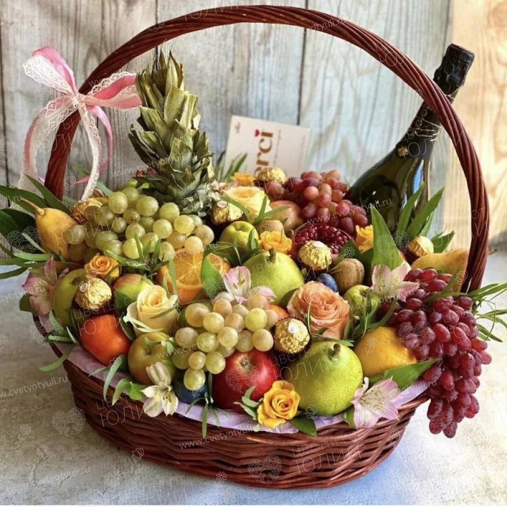 Корзина с фруктами 5
