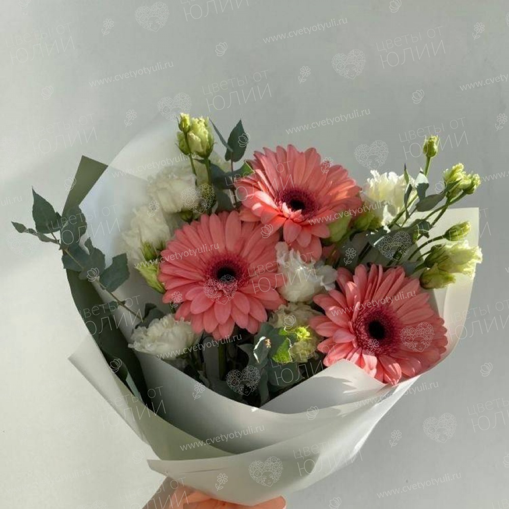 Сборный букет с герберами