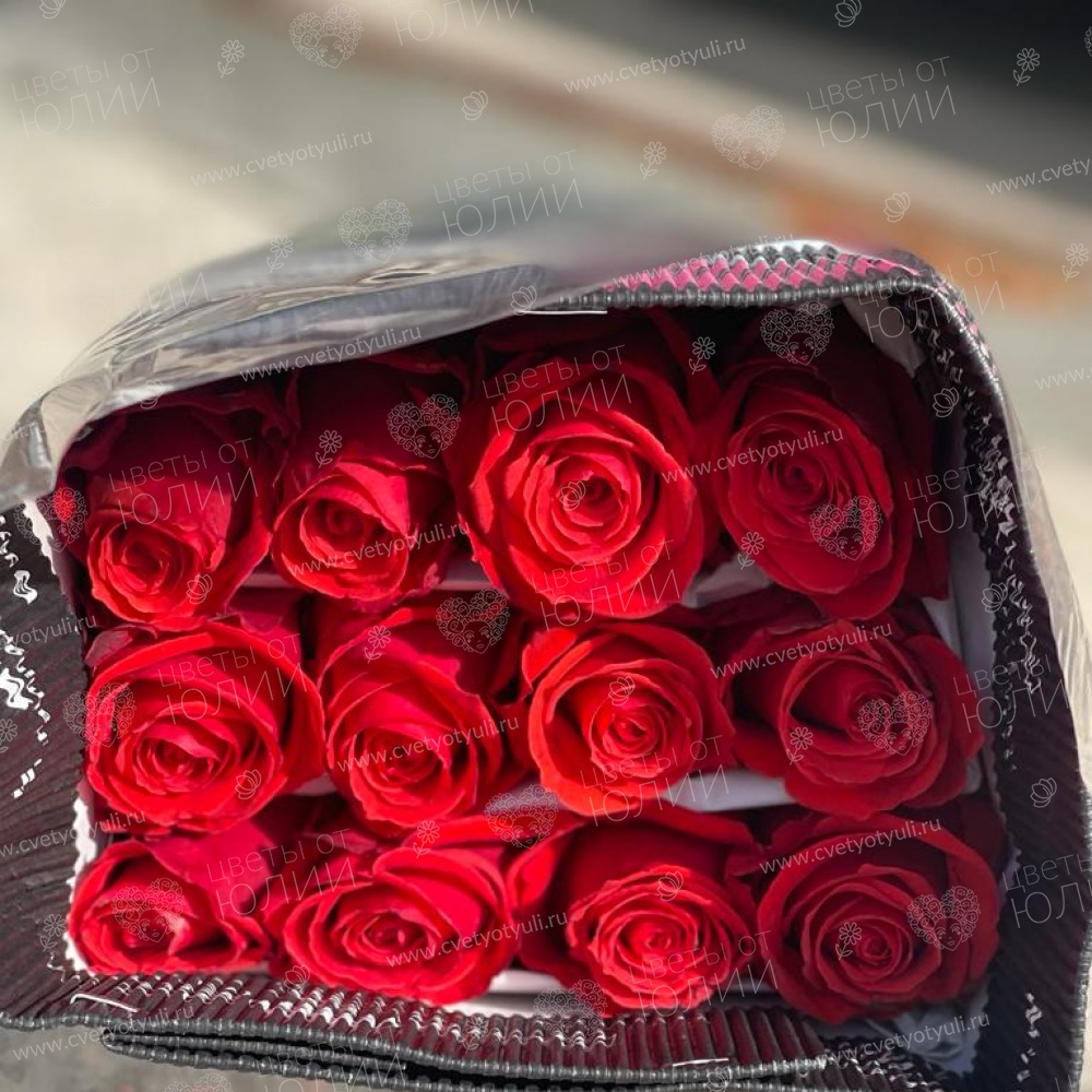 25 роз Нина 60 см пачка в Калуге