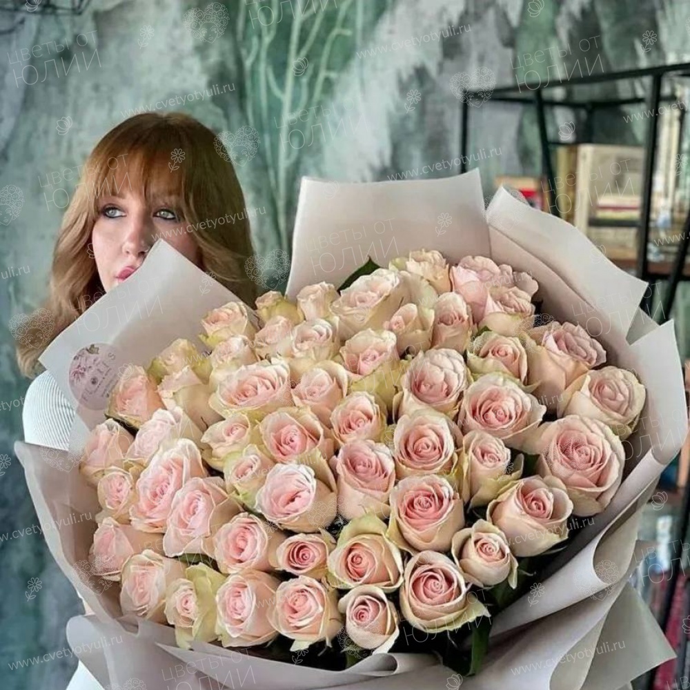 Букет 51 роза Эквадор 60 см