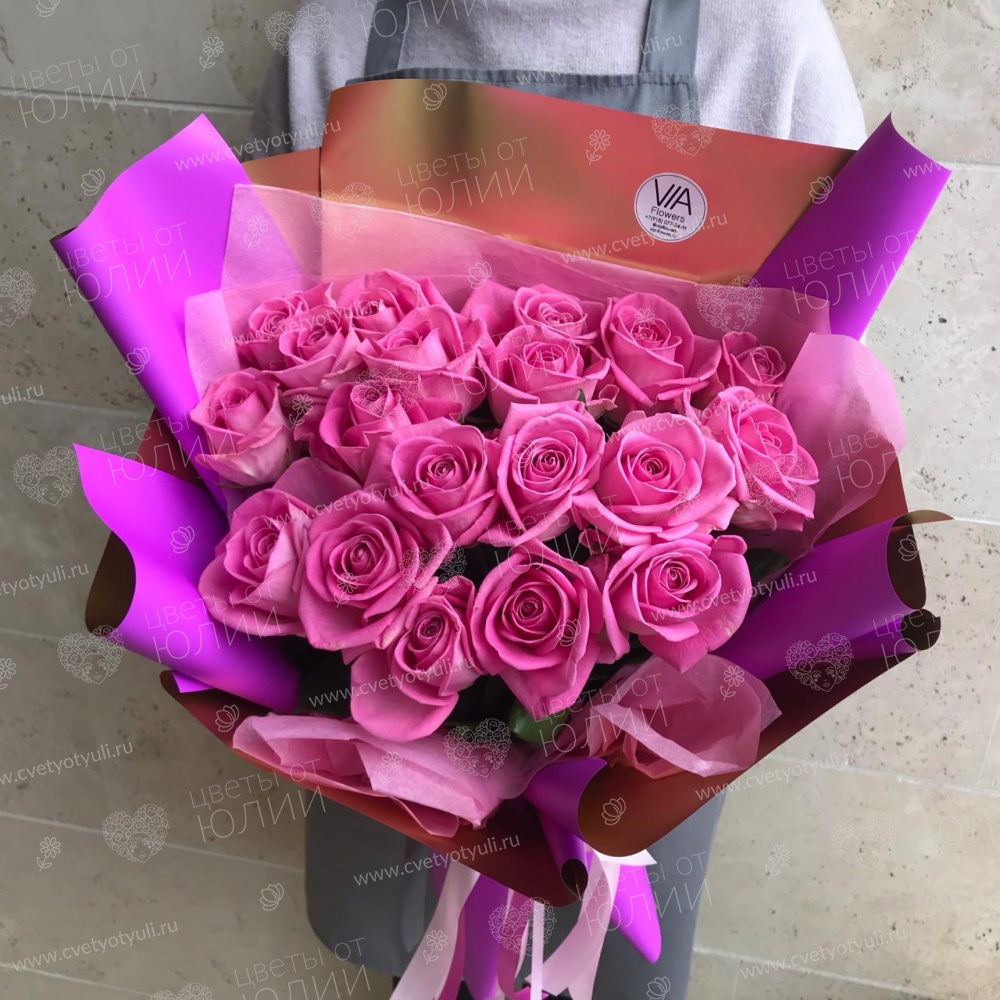 Букет из 21 розы Матильда