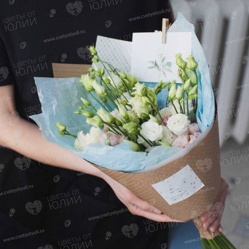 Букет из 7 эустом Ласка