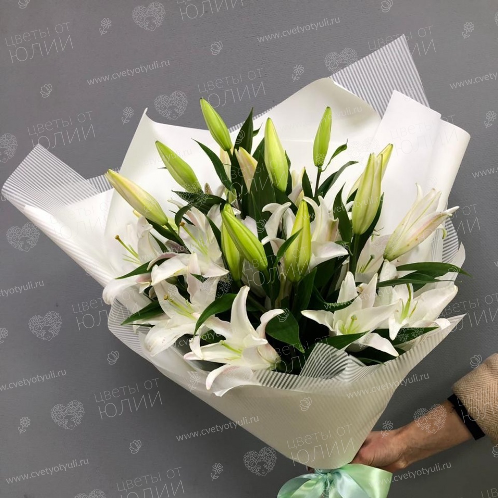 Букет из 7 лилий