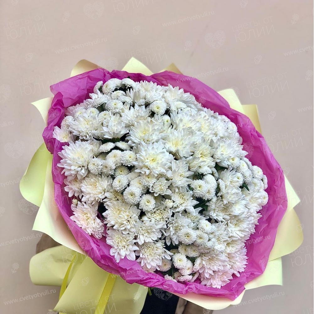 Букет из хризантем София