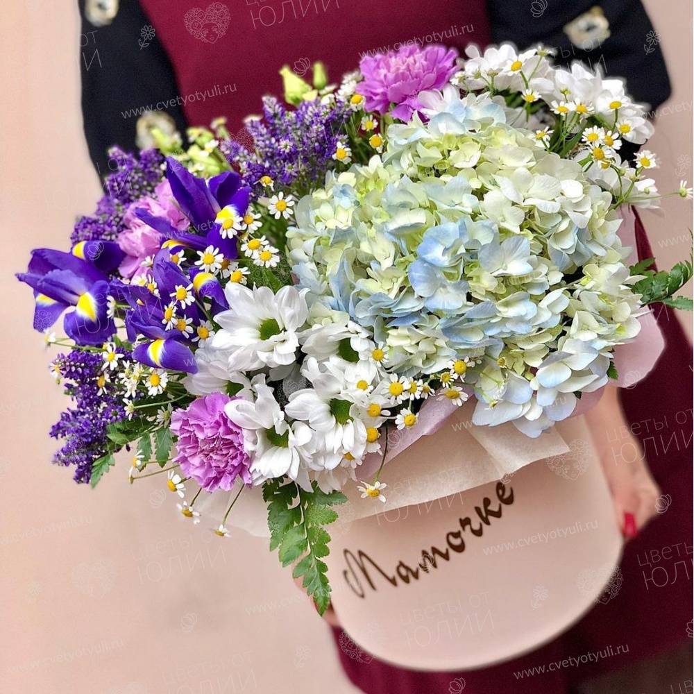 Коробка цветов сборная Ариана