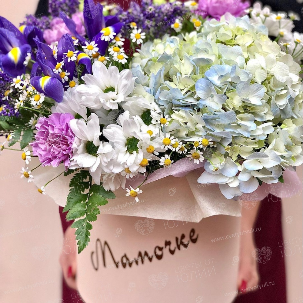 Коробка цветов сборная Ариана