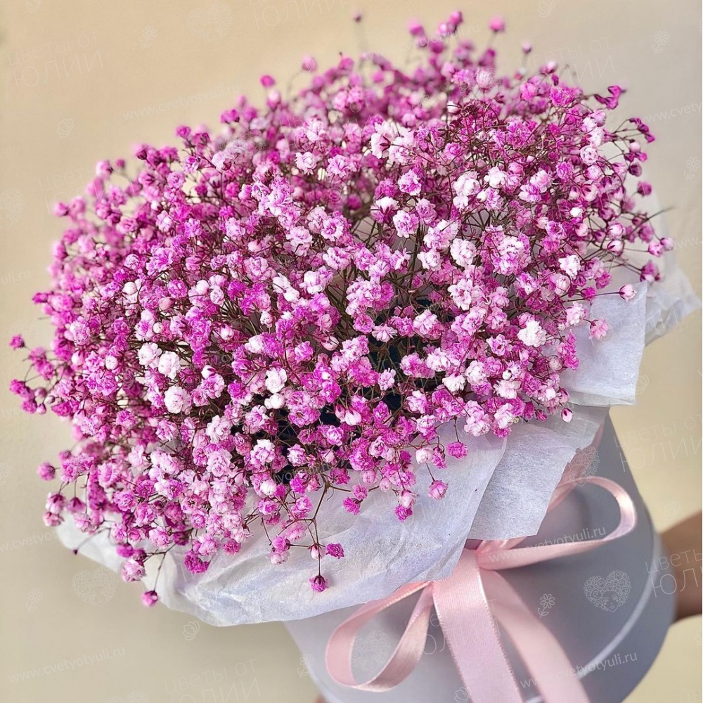 Коробка из гипсофил Юмелия