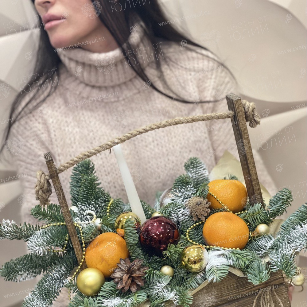 Новогодняя композиция Цитрус