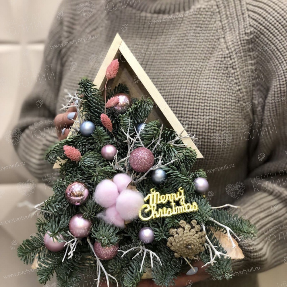 Новогодняя композиция Елочка Мерри