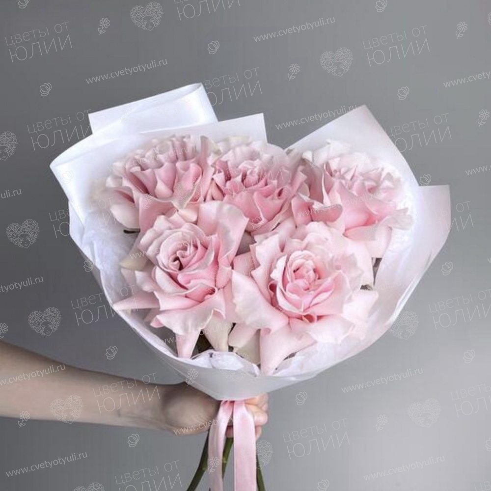 Букет из 5 французских роз