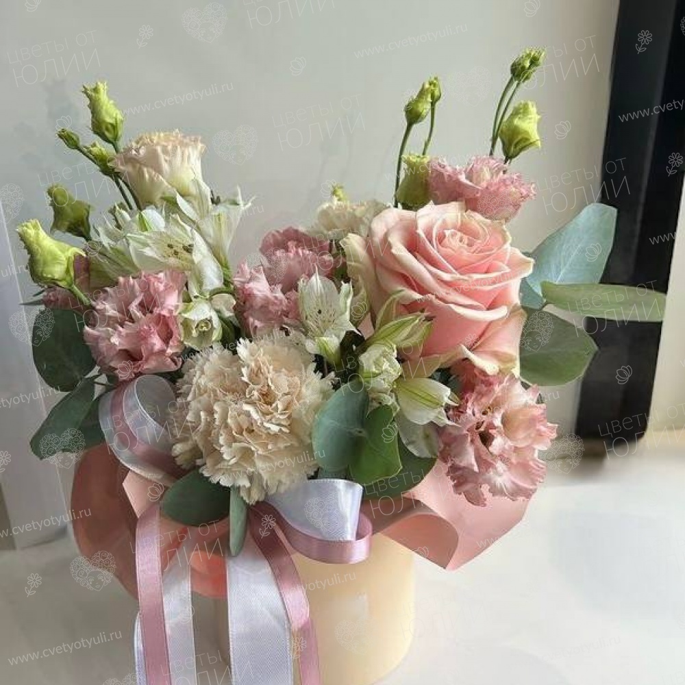 Цветы в коробке