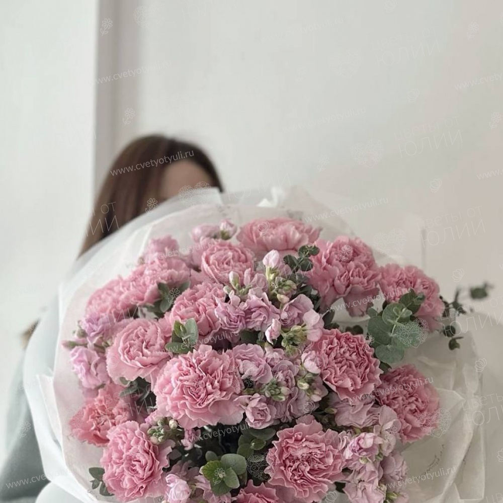 Матиола и диантусы