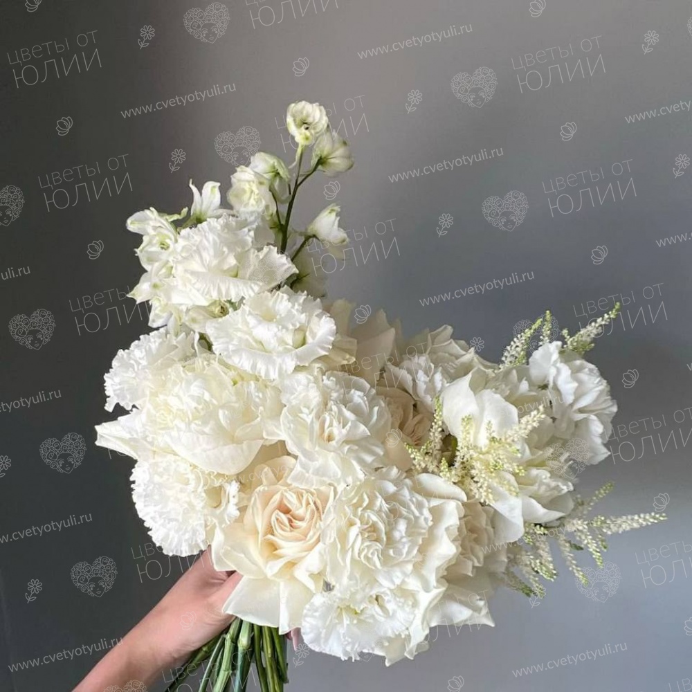 Букет невесты "мягкость"