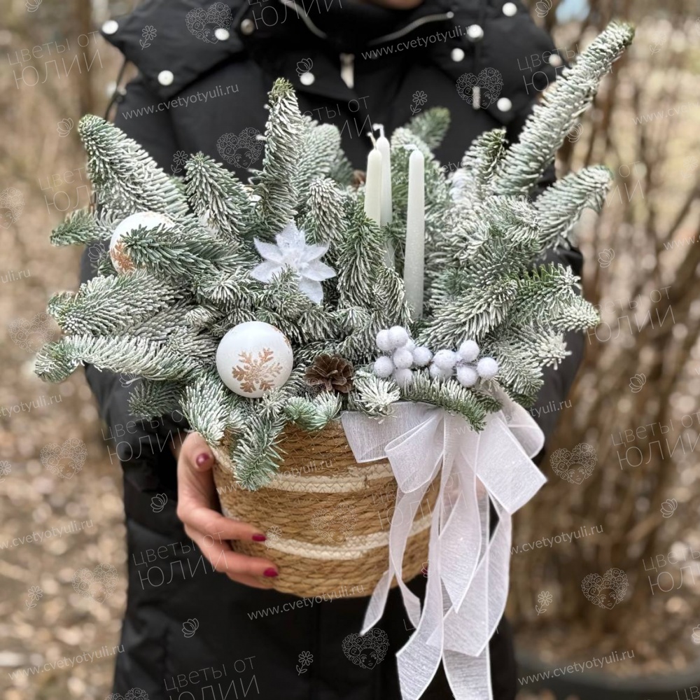 Новогодняя композиция Зимняя сказка