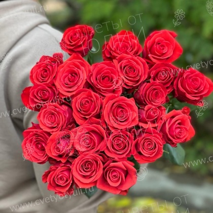 25 роз Нина 60 см пачка в Калуге