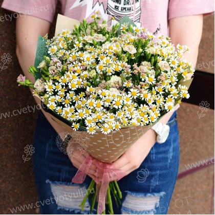 Букет из 11 веток танацетума