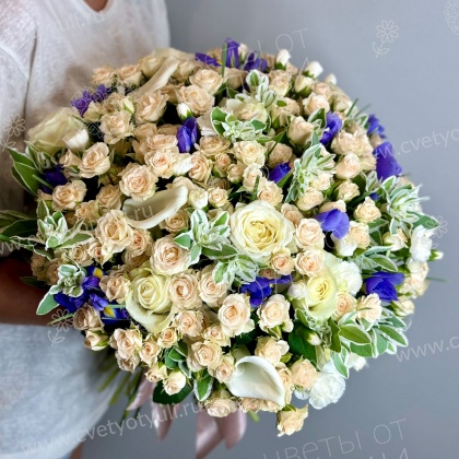 Букет из кустовых роз Больше чем чувства