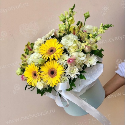 Коробка цветов сборная Варвара