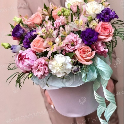 Коробка сборная изроз и эустом Элен