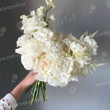 Букет невесты "мягкость"