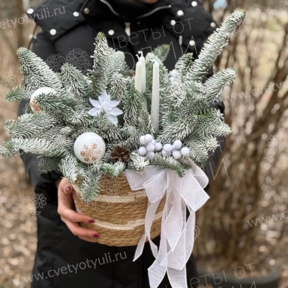 Новогодняя композиция Зимняя сказка